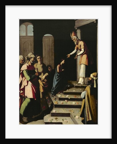 Presentation of the Virgin in the Temple by Francisco de Zurbaran