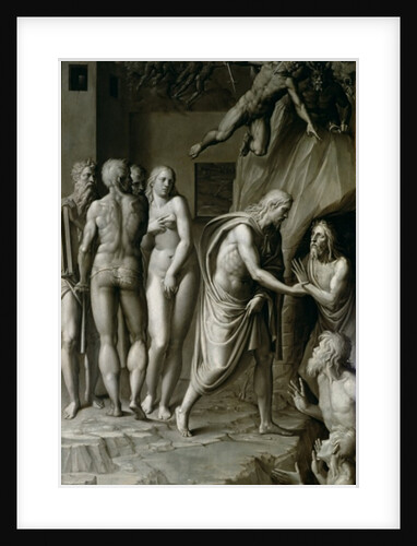 Christ in Limbo by Italian School