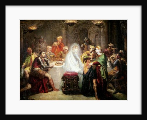 The Ghost of Banquo by Theodore Chasseriau