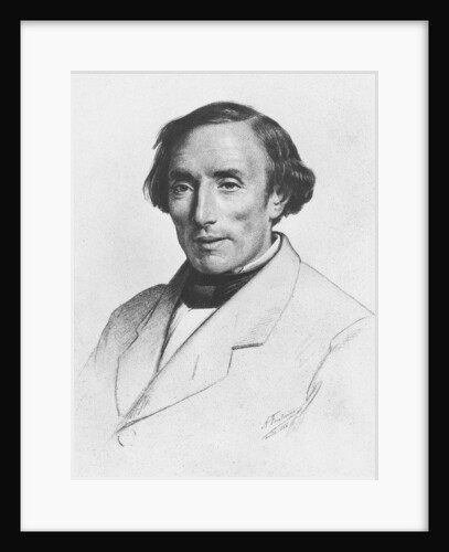 Ernest Bersot, 1866 by A. Fontaine