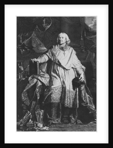 Jacques Benigne Bossuet by Pierre-Imbert Drevet