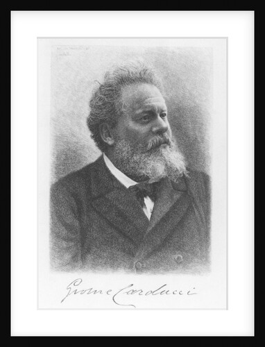 Giosuè Carducci by French School
