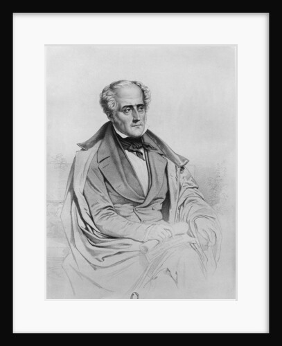 Portrait of Chateaubriand by Marie Alexandre Alophe