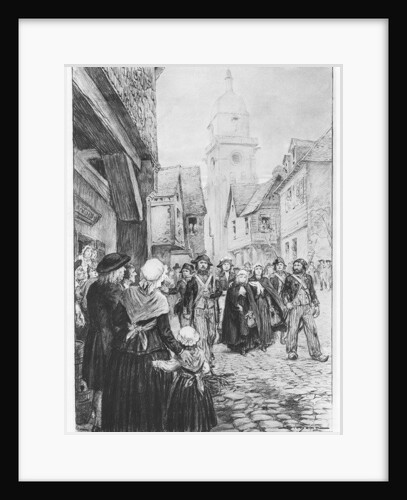 The Arrest of Lucile de Chateaubriand by French School