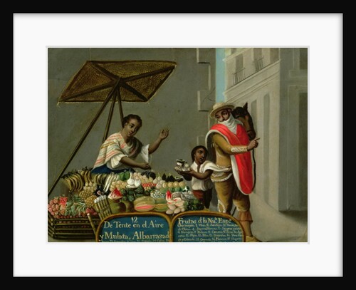 A Coloured Man and his Mulatto Wife by Spanish School