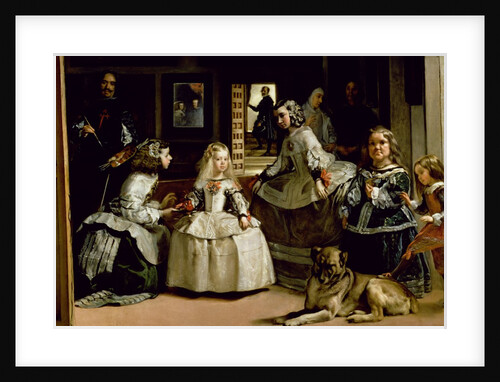 Las Meninas, 1656 by Diego Rodriguez de Silva y Velazquez