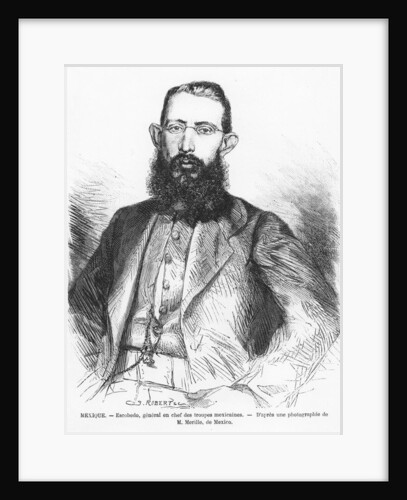 Mariano Escobedo by French School