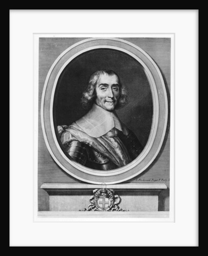 Abraham de Fabert, Marshal of France by François de Poilly