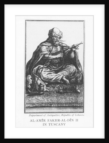 Emir Fakhr-al-Din II by English School