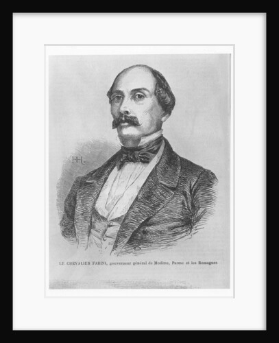 Luigi Carlo Farini, 1860 by Italian School