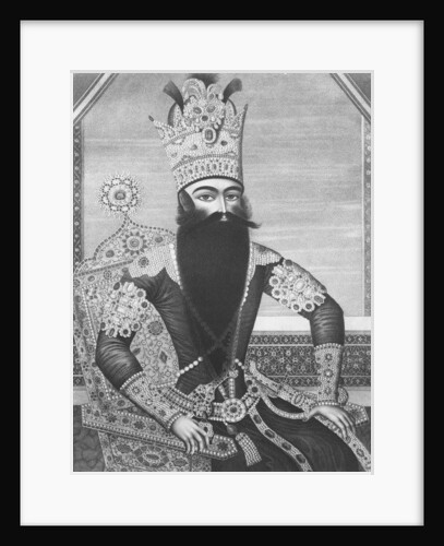 Fath-Ali Shah Qajar by Louis Charles Ruotte