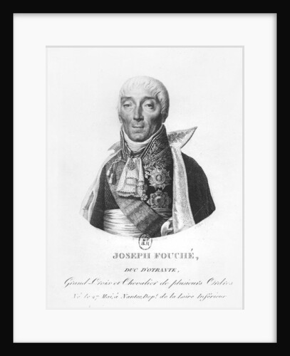 Joseph Fouché, Duke of Otranto by Philippe Velyn