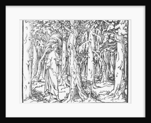 Page from 'Discours du Songe de Poliphile', by Francesco Colonna, 1546 by French School
