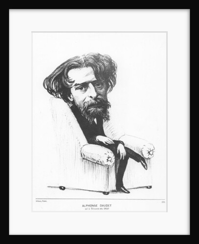 Alphonse Daudet, 1892 by French School