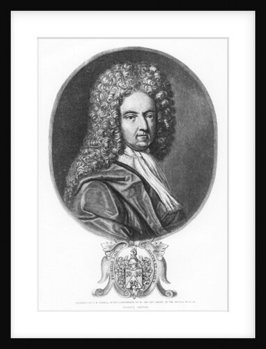 Daniel Defoe, engraved by C. A. Powell by Michael van der (after) Gucht