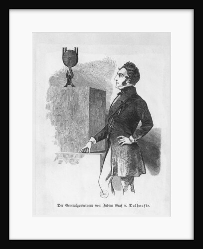 1st Marquis of Dalhousie, Governor of India by German School