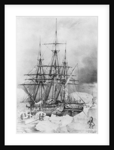 Expedition of Dumont d'Urville in 1837-38 in the Antarctic by French School