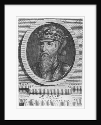 Edward III, King of England by Pierre François Basan