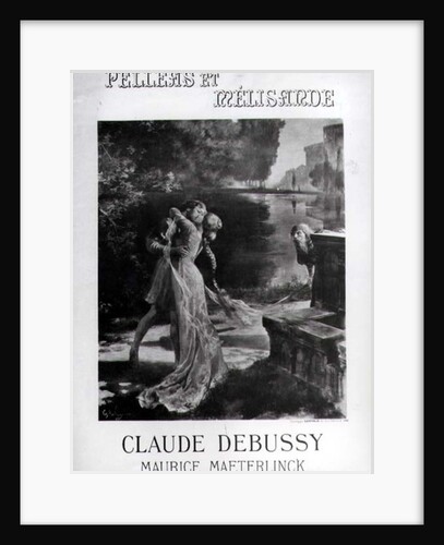 Frontispiece to 'Pelleas and Melisande', by Claude Debussy & Maurice Maeterlinck by Georges Marie Rochegrosse