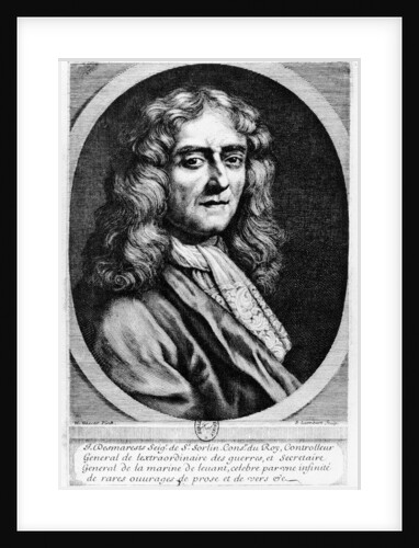 Jean Desmarets de Saint-Sorlin by Pierre Lombard or Lombart