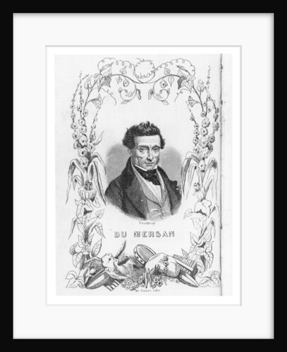 Théophile Marion Dumersan, 1847 by Charles Michel Geoffroy