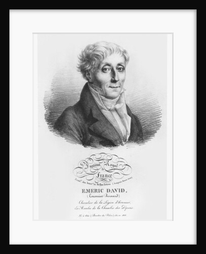 Emeric David by French School