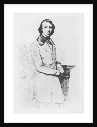 Portrait of Comte de Gobineau by German von Bohn