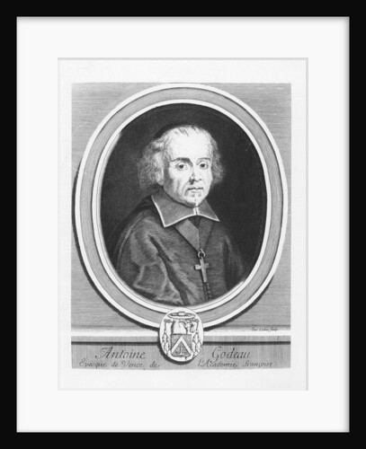 Portrait of Antoine Godeau by Jacques Lubin