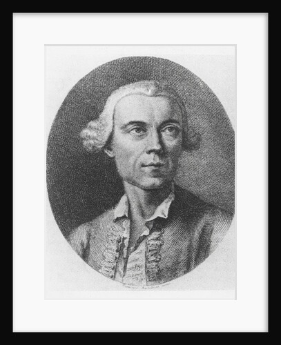 Portrait of Carlo Gozzi by Francesco Bartolozzi