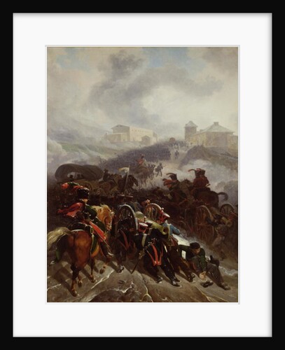 The French Army Crossing the Sierra de Guadarrama, Spain, December 1808, 1812 by Nicolas Antoine Taunay