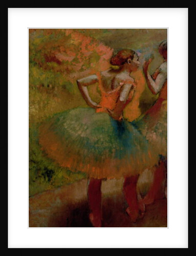 Dancers Wearing Green Skirts, c.1895 by Edgar Degas