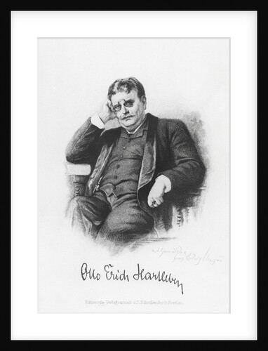 Otto Erich Hartleben by German School