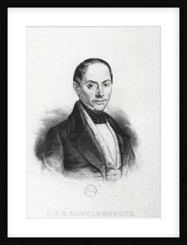 Juan Eugenio Hartzenbusch by French School