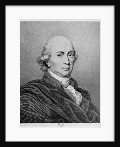 Portrait of Johann Gottfried Herder by Faustino Anderloni