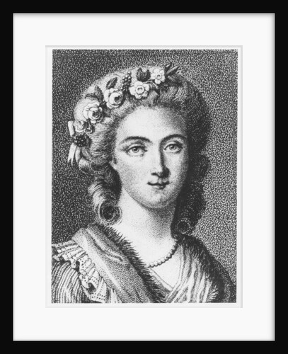 Comtesse d'Houdetot by French School