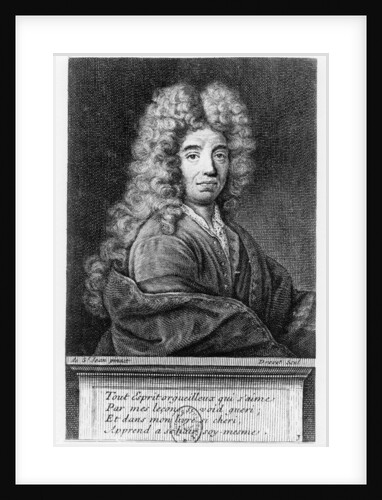 Jean de La Bruyère by Pierre Drevet