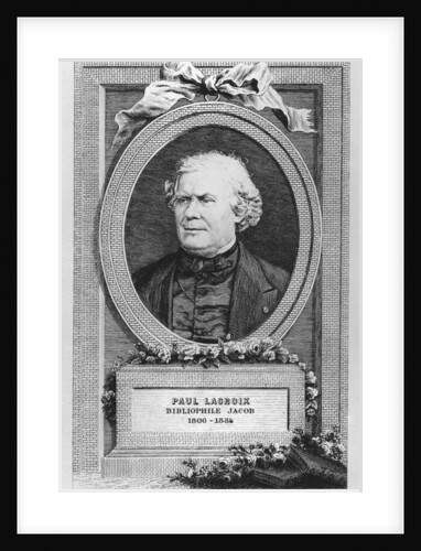 Portrait of Paul Lacroix by Eugène Gaujean