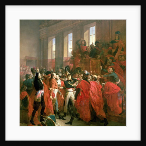 Bonaparte and the Council of Five Hundred at St. Cloud, 10th November 1799, 1840 by Francois Bouchot
