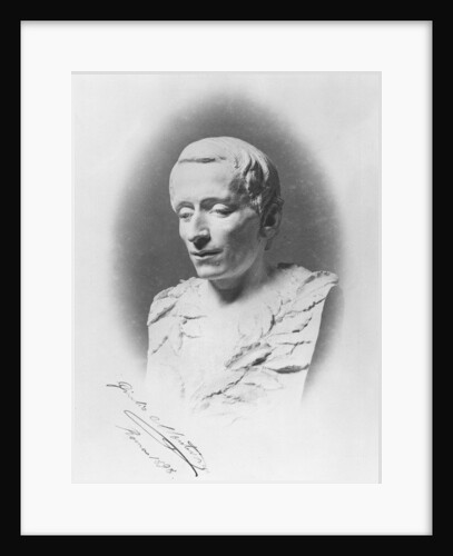 Bust of Giacomo Leopardi, 1895 by Giulio Monteverde