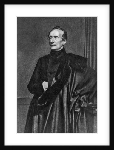 Alphonse de Lamartine aged 70 by French School