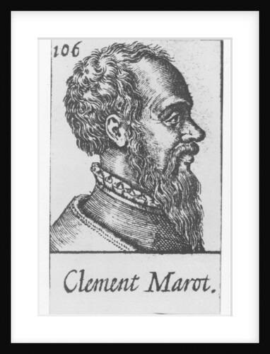 Clément Marot by French School