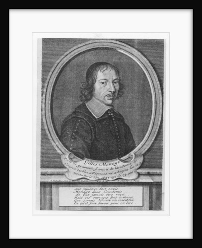 Gilles Ménage by French School