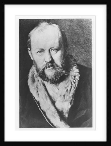 Alexander Ostrovsky by Russian School