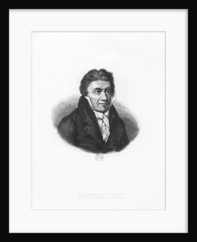 Portrait of Johann Heinrich Pestalozzi by Francois Dequevauviller