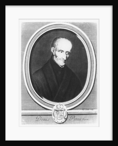 Portrait of Denis Pétau by Jacques Lubin