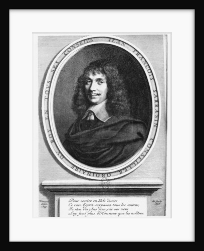 Portrait of Jean-François Sarasin by Robert Nanteuil