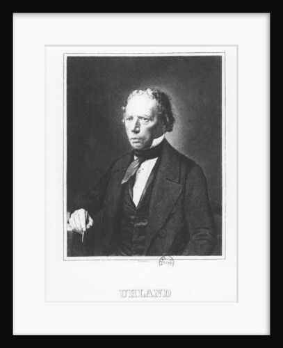 Johann Ludwig Uhland by French School