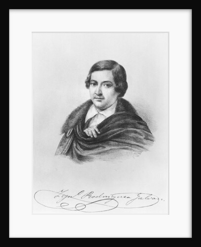 Ignacio Rodríguez Galván by French School