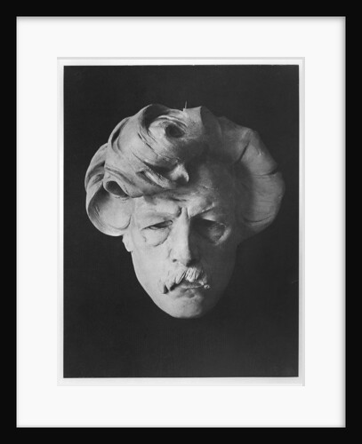 Mask of Maurice Rollinat by Désiré Ringel d'Illzach