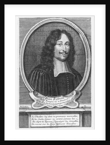 Portrait of Jean de Rotrou by Etienne Jehandier Desrochers